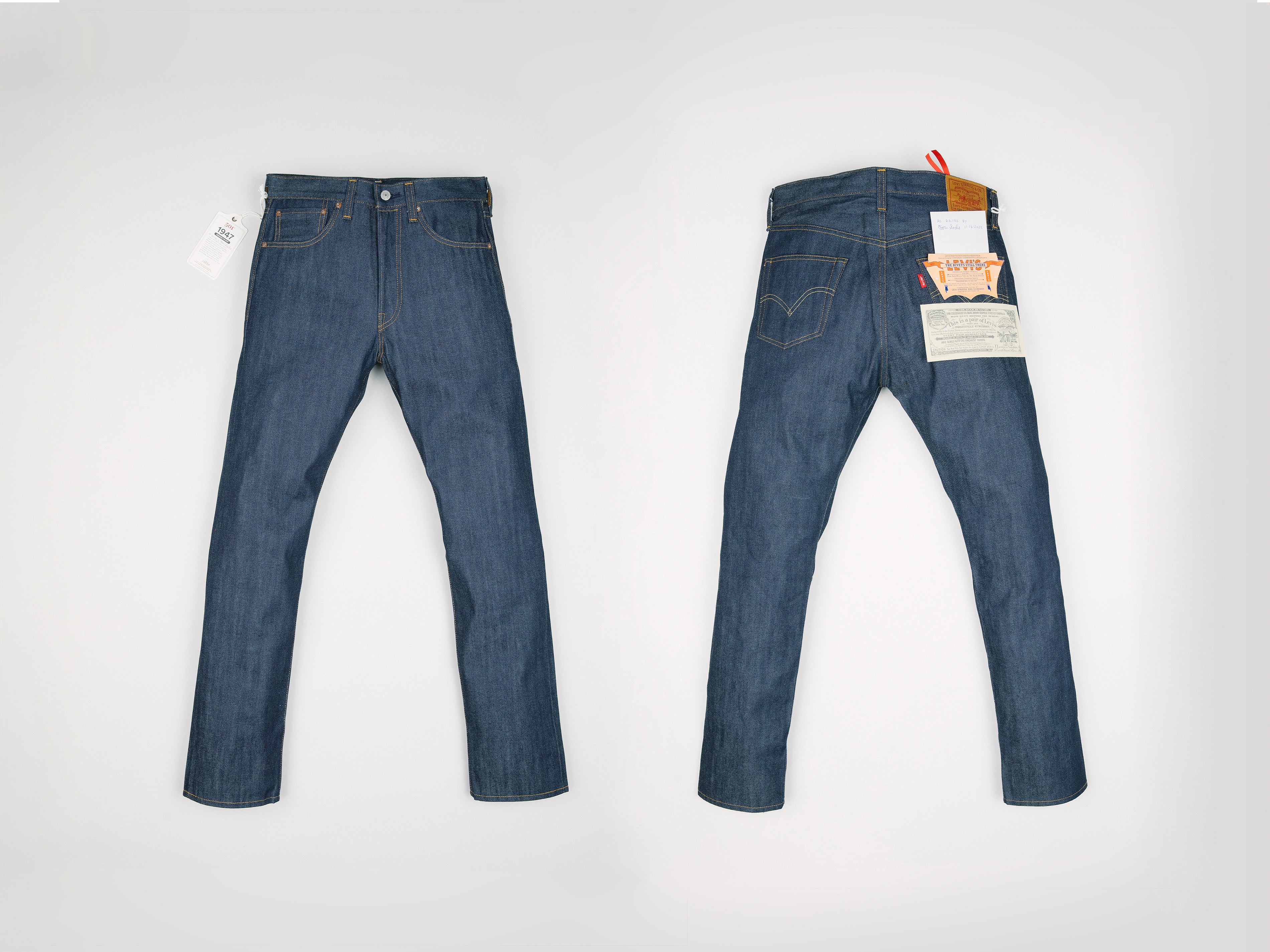 journal standard luxe Jesse’s Rip BZ Level 7 Men's Relaxed Straight Coating Indigo 5 Pocket Jeans