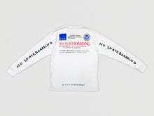 Load image into Gallery viewer, No Skateboarding Long Sleeve Tee