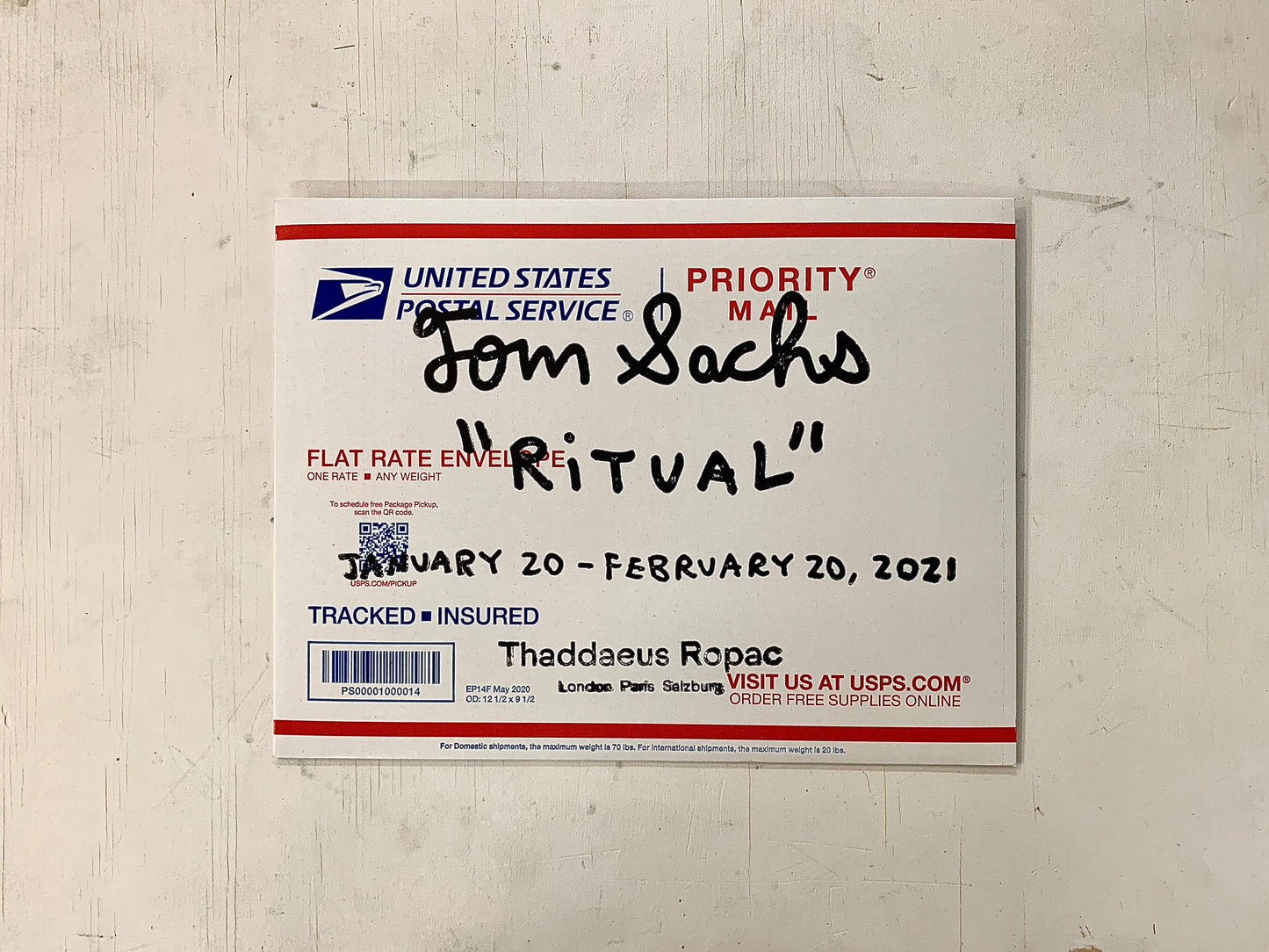 Tom Sachs: Ritual Catalogue - Paris