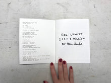 Load image into Gallery viewer, Sol LeWitt: 1+1 = 1 Million