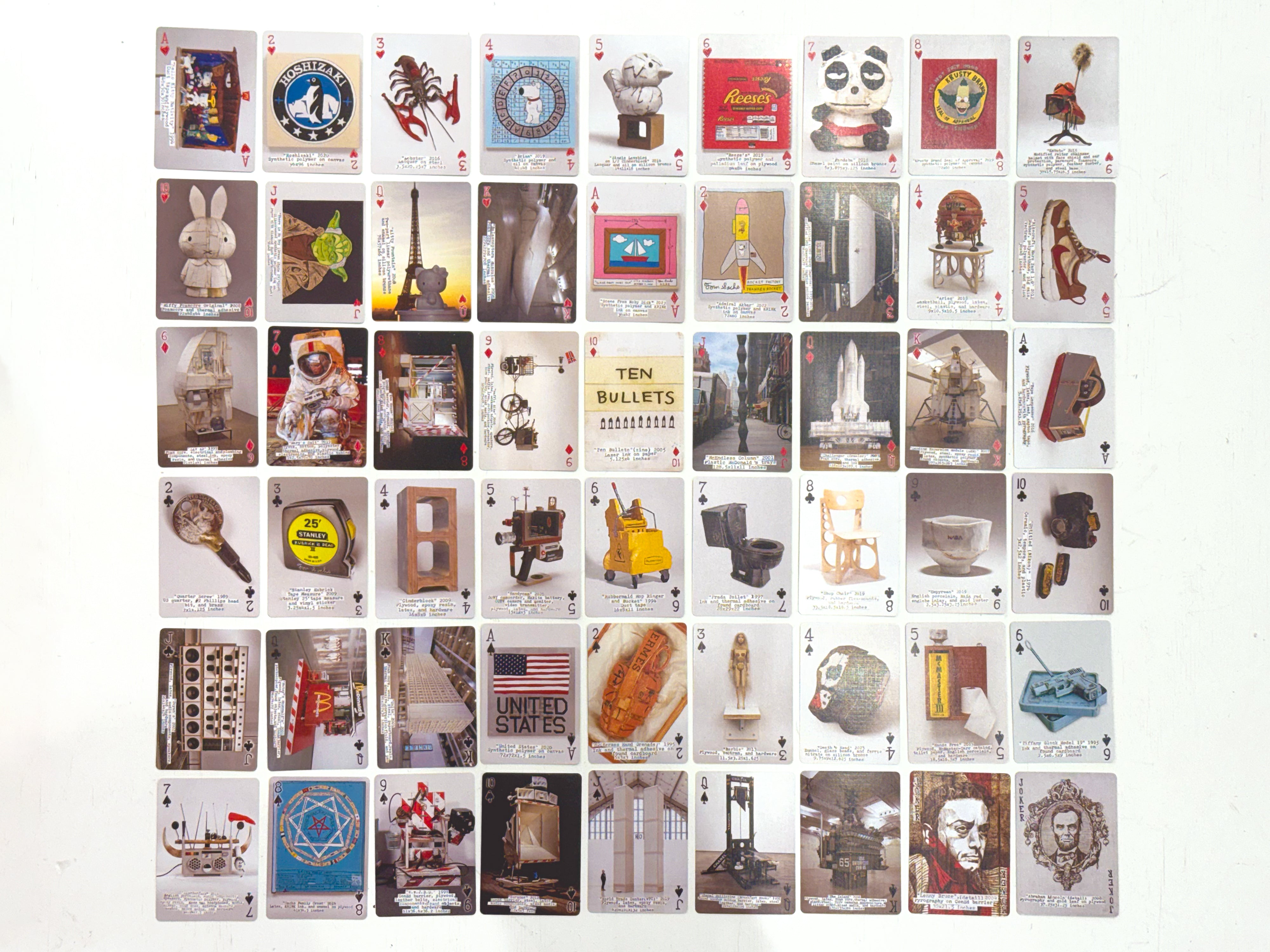 限定666個 Tom Sachs Nugget Playing Cards Nugget Playing Cards (Beige Edition) – Tom Sachs Store
