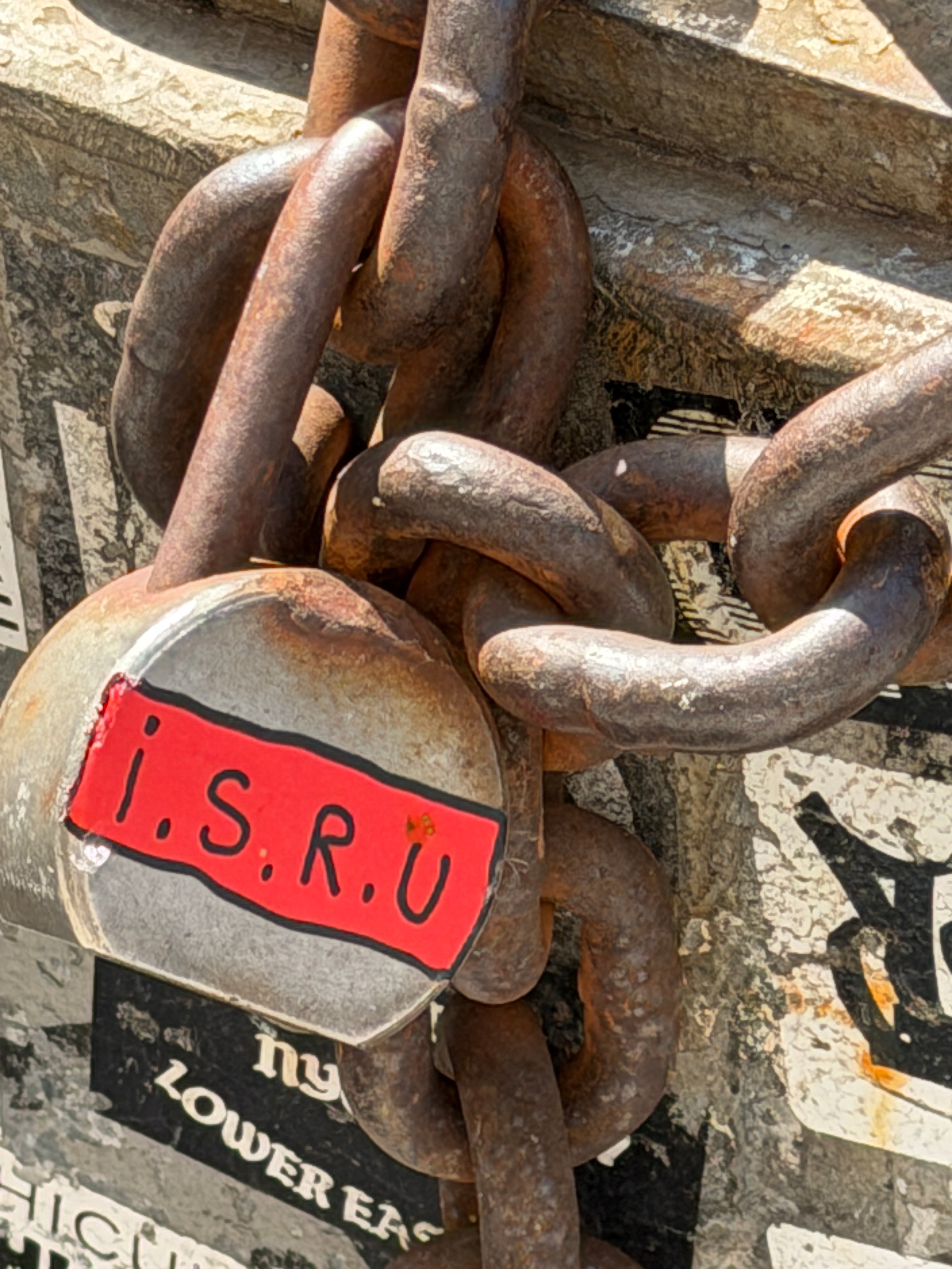 I.S.R.U. Sticker – Tom Sachs Store