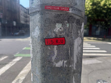 Load image into Gallery viewer, i.s.r.u Sticker