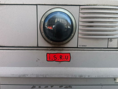 I.S.R.U. Sticker