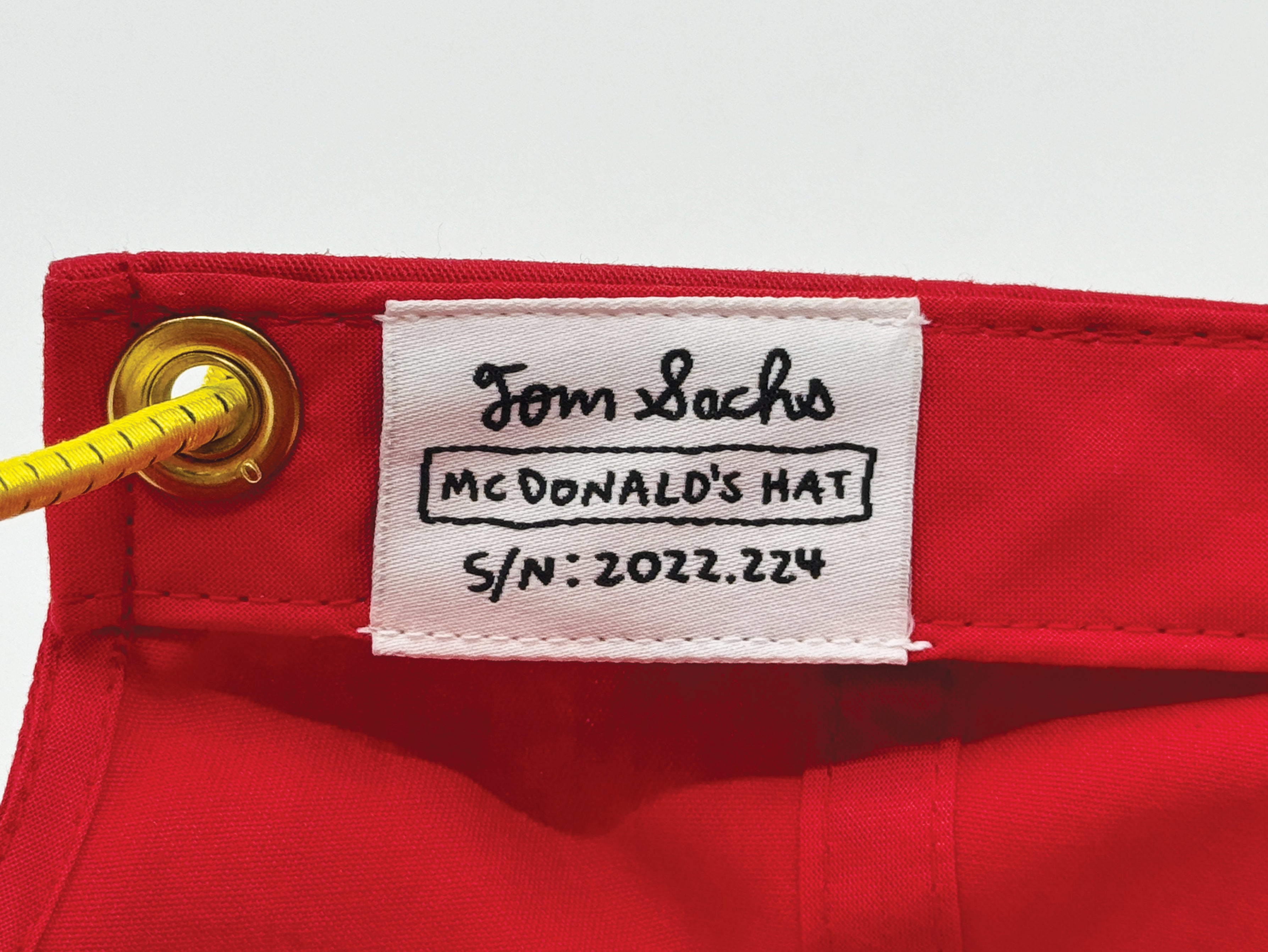 Tom Sachs McDonald’s Hat Tomsachs My Tom Sachs origin story… : r/tomsachs