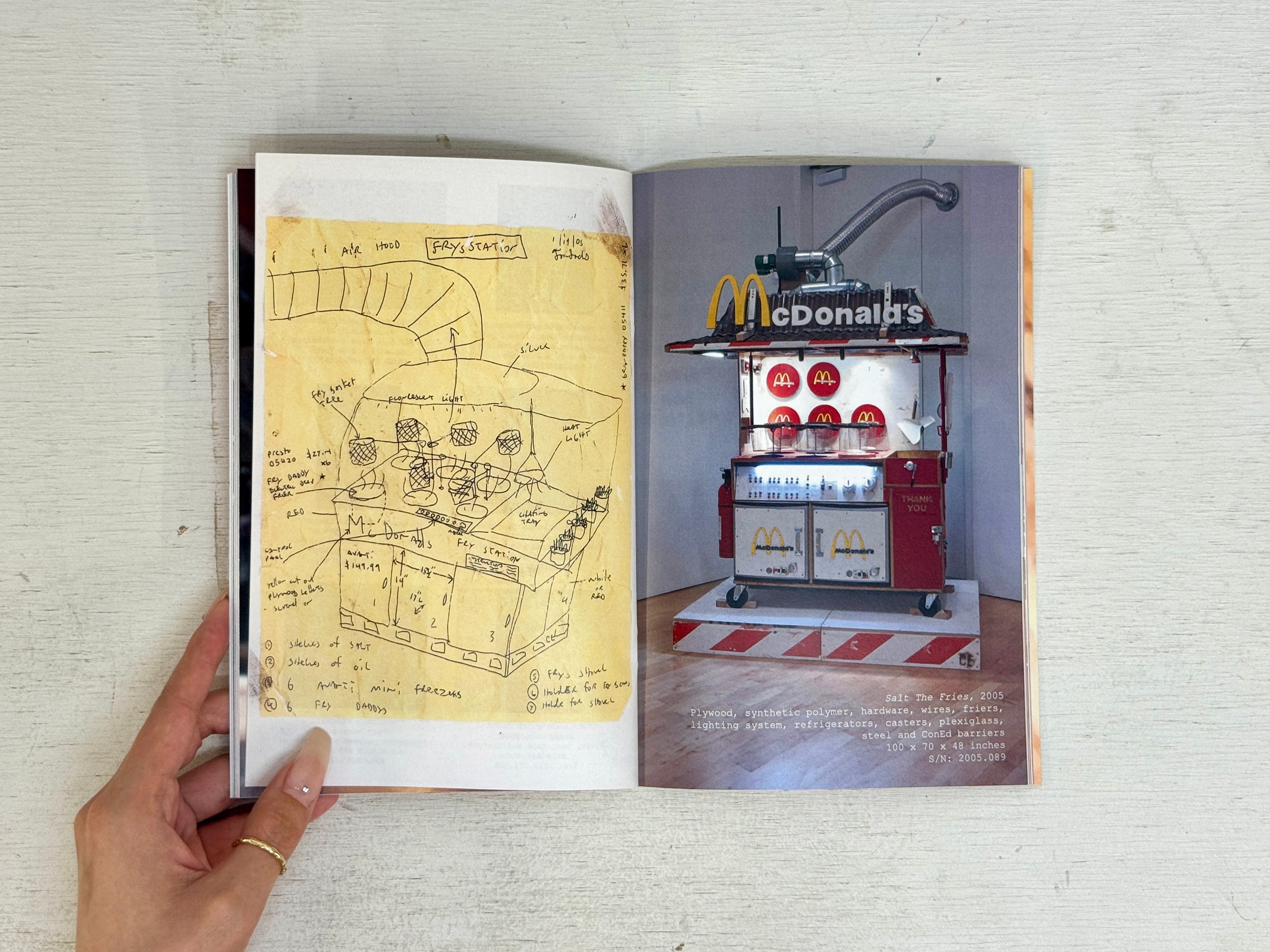McDonald's Tom Sachs トムサックス　マクドナルド　ZINE Tom Sachs: McDonald's Catalogue Raisonné – Tom Sachs Store