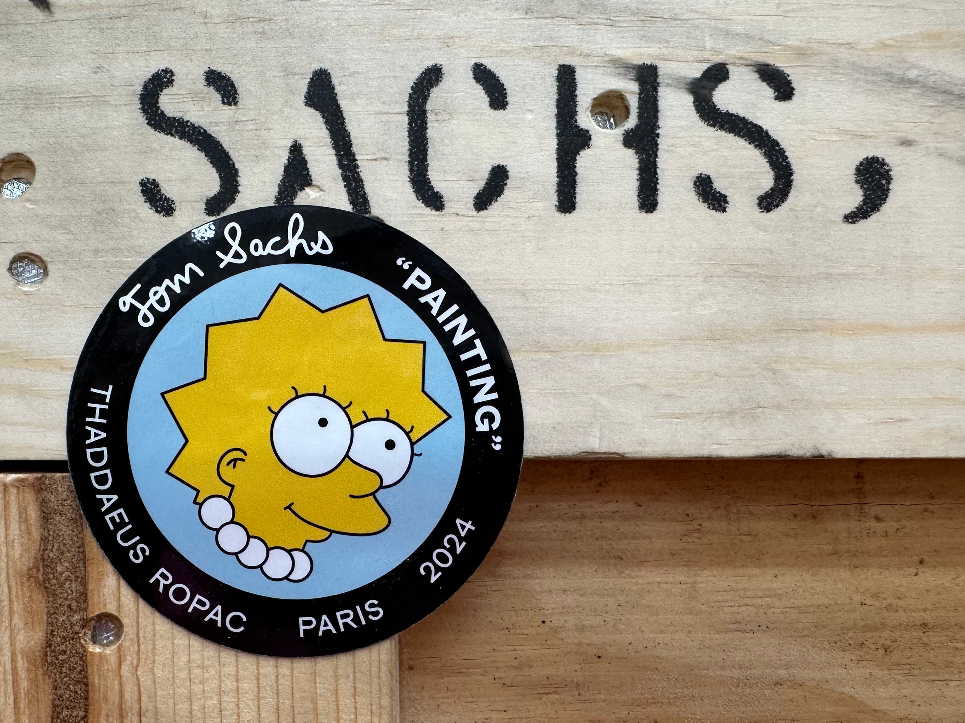 Tom Sachs ワッペン2枚　ステッカー1枚　トムサックス Painting