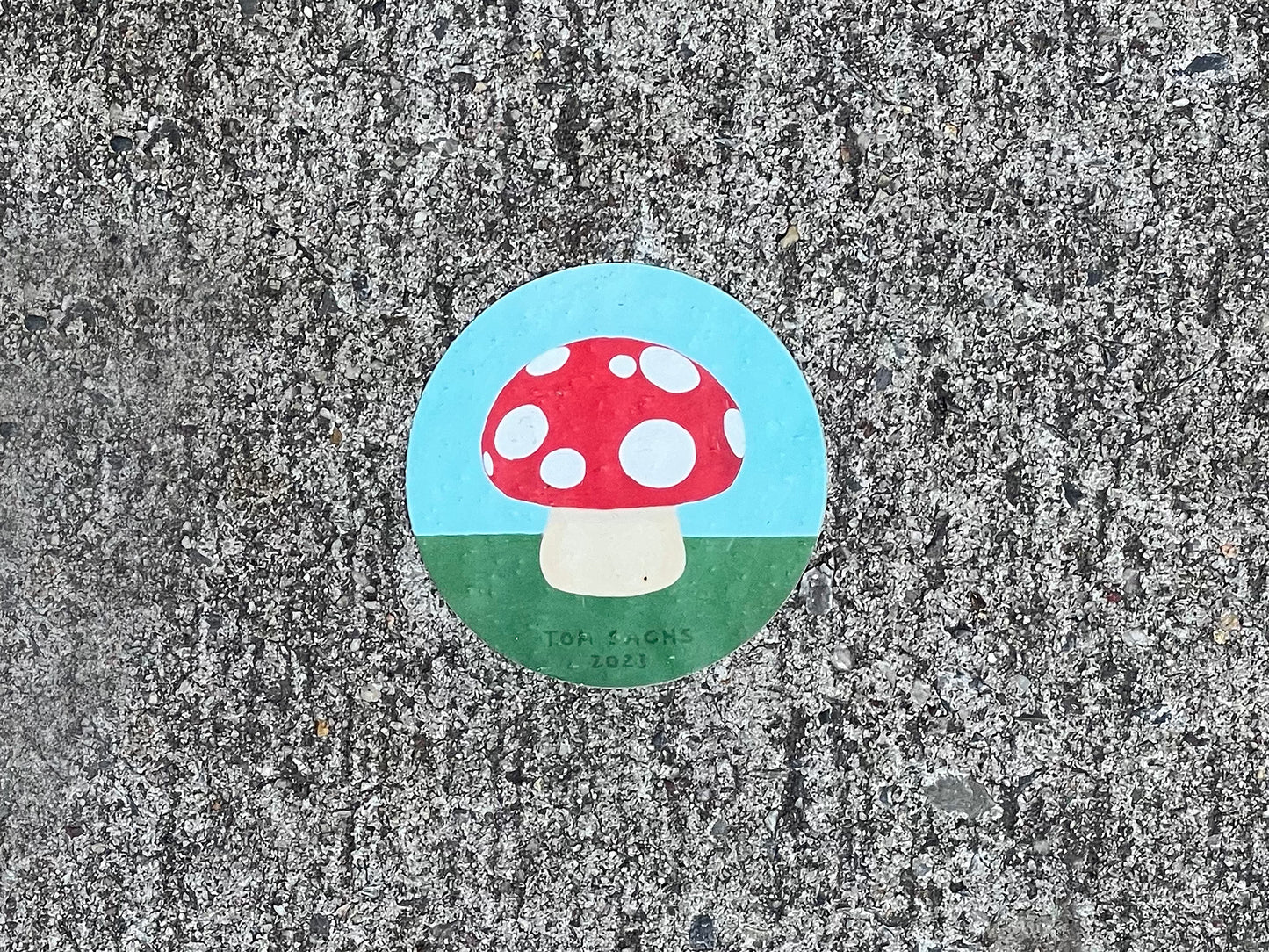 Mushroom Sticker