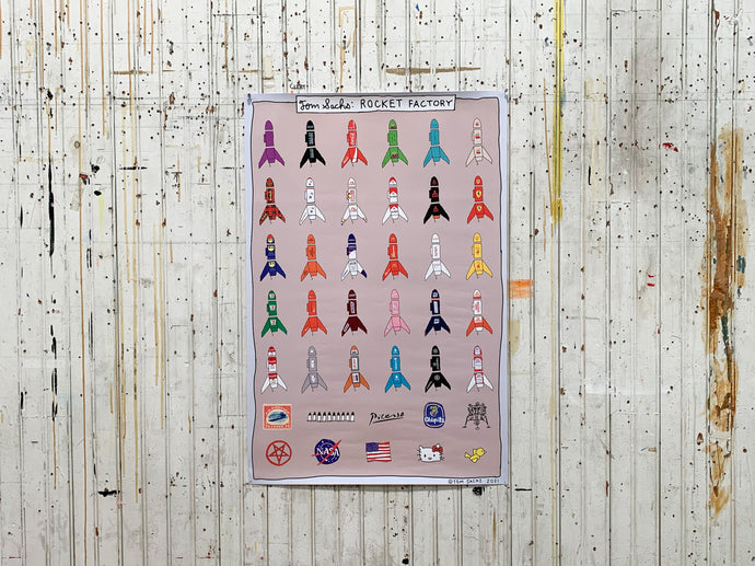 Rocket Factory Poster