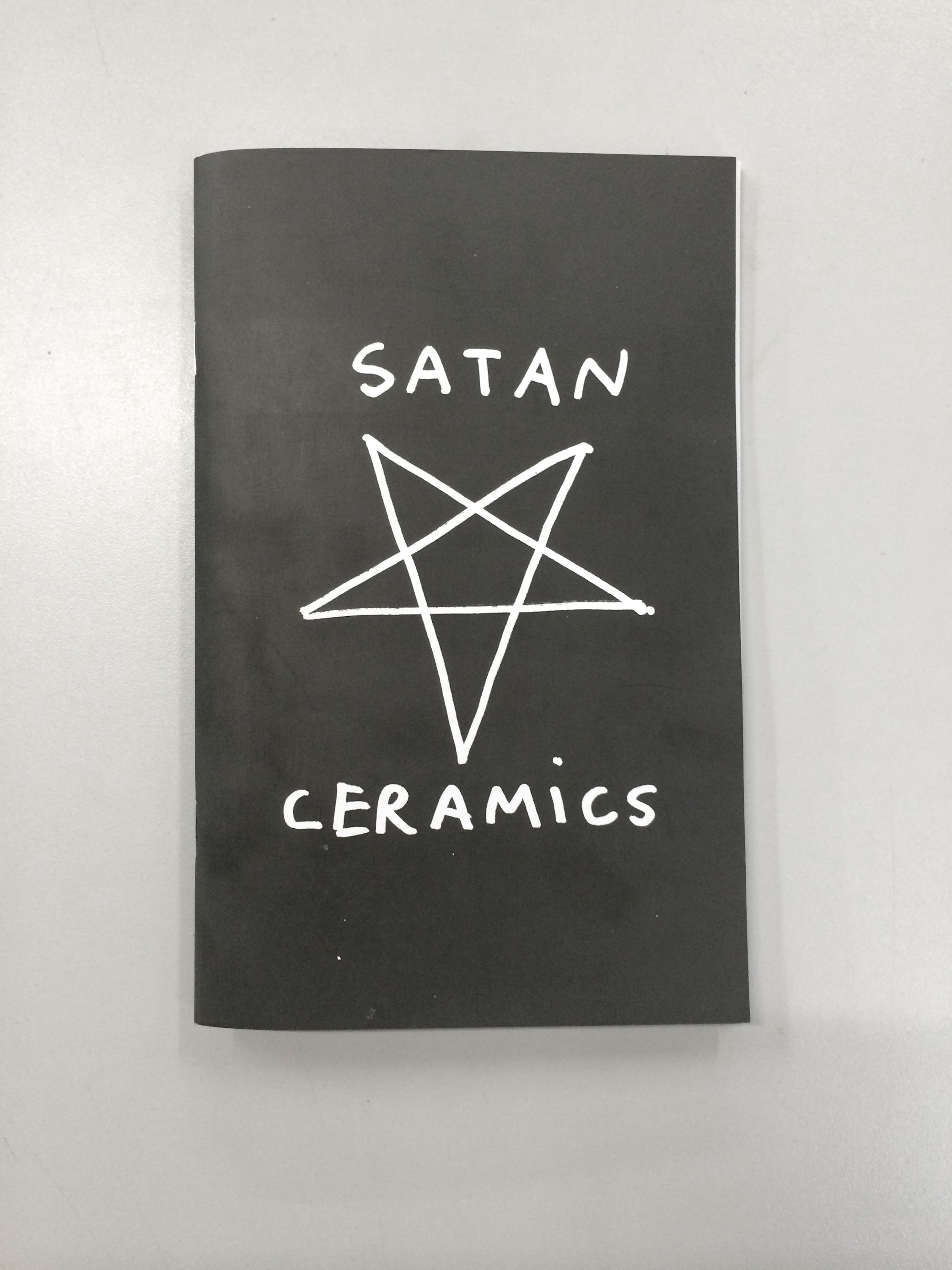 Satan Ceramics Zine (2015) – Tom Sachs Store