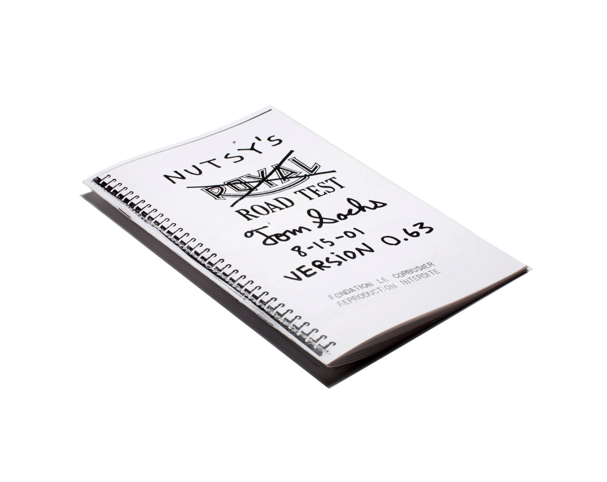 Nutsy's Road Test Version 0.63 (re-issue) – Tom Sachs Store