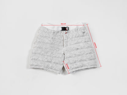 NikeCraft: Down Shorts (White)