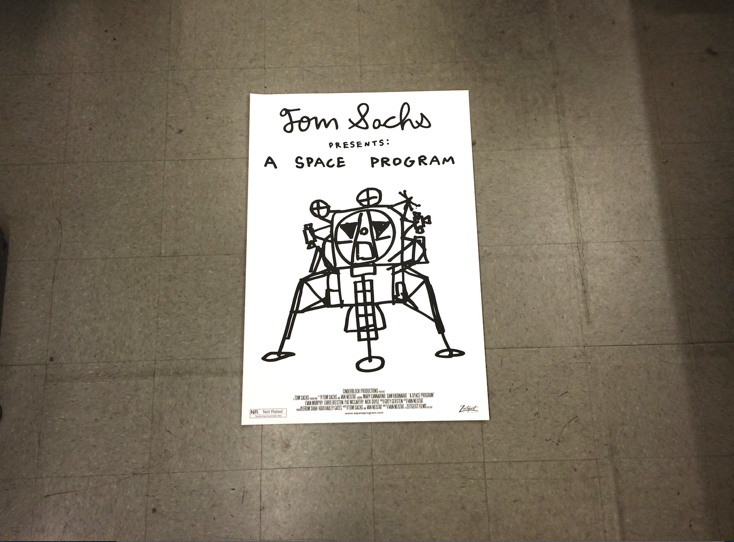 A Space Program Poster – Tom Sachs Store
