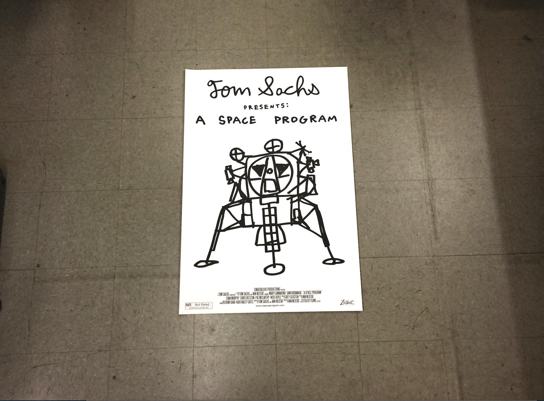 A Space Program Poster – Tom Sachs Store