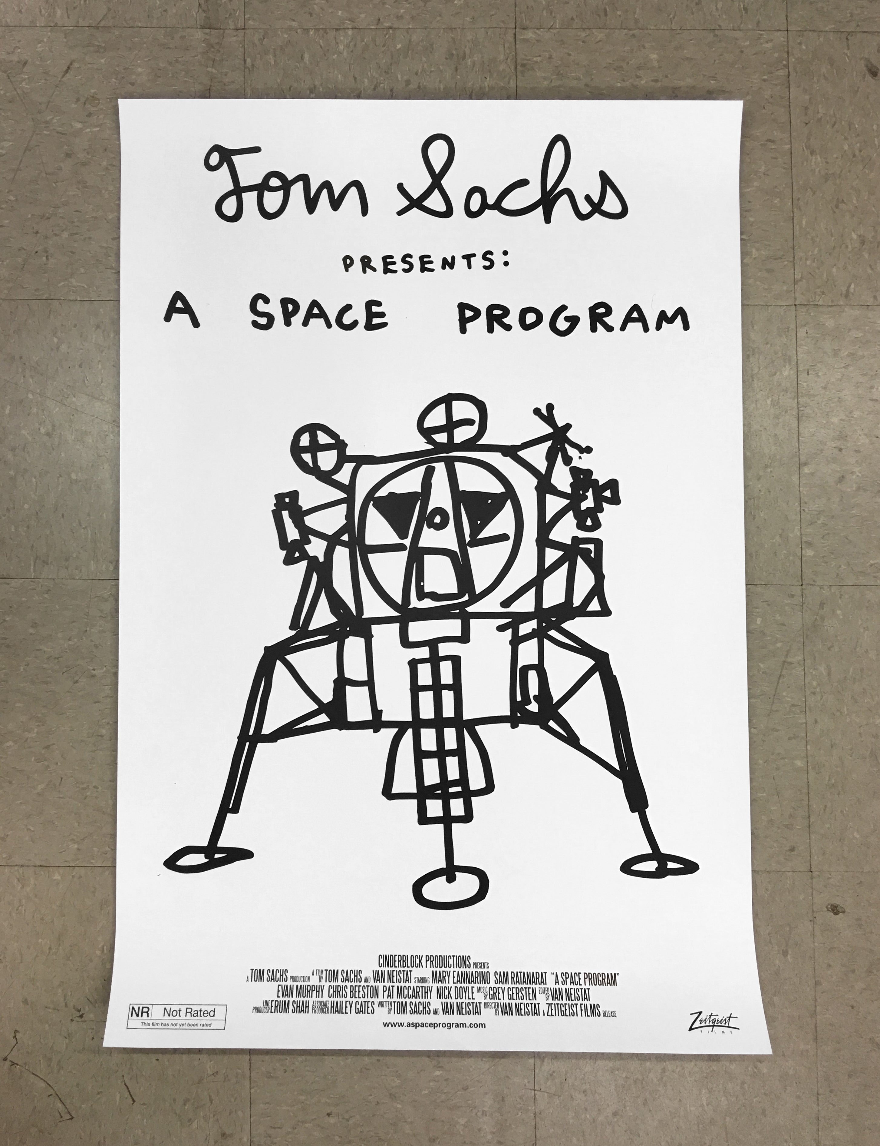 A Space Program Poster – Tom Sachs Store
