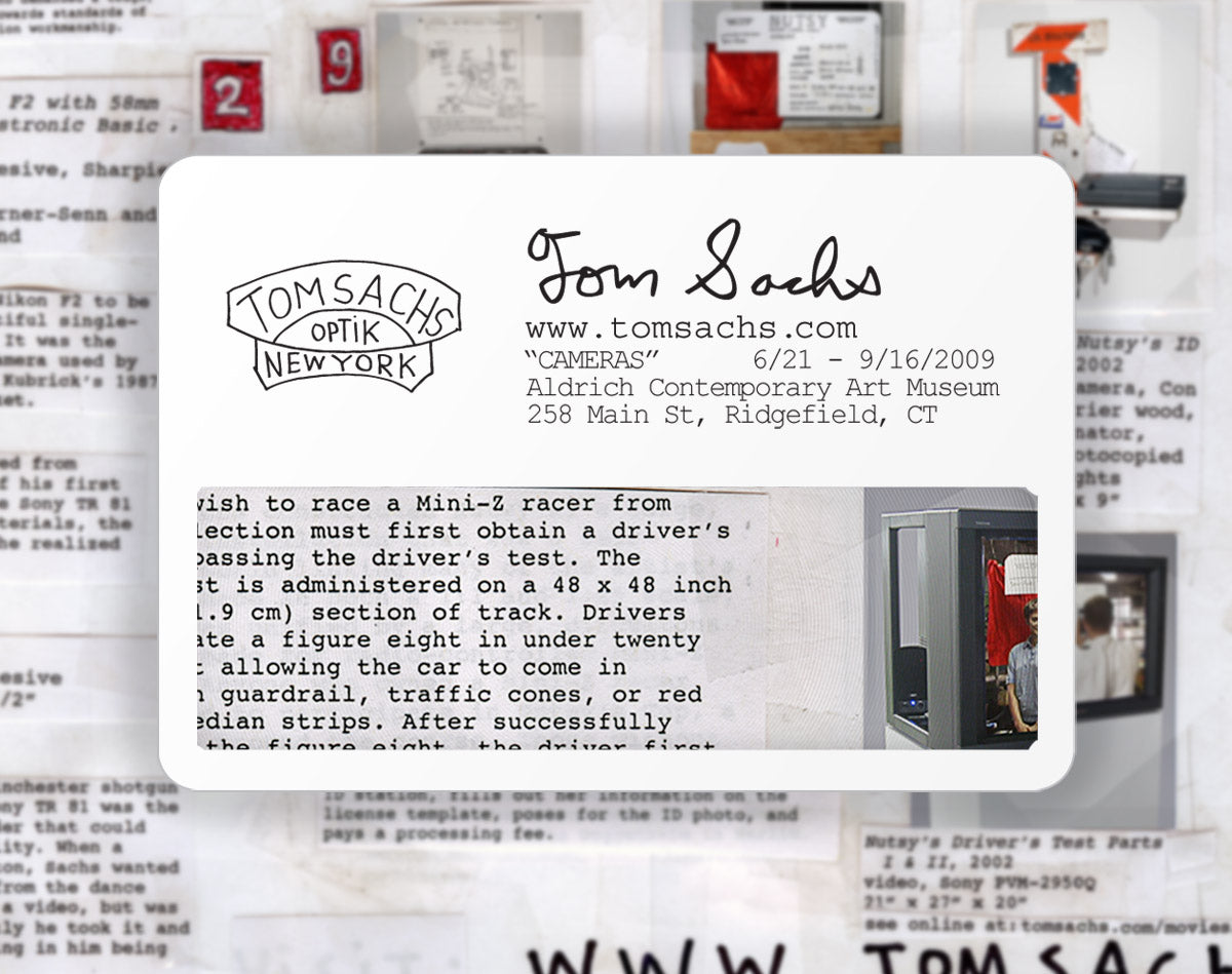 Hasselblad Poster – Tom Sachs Store