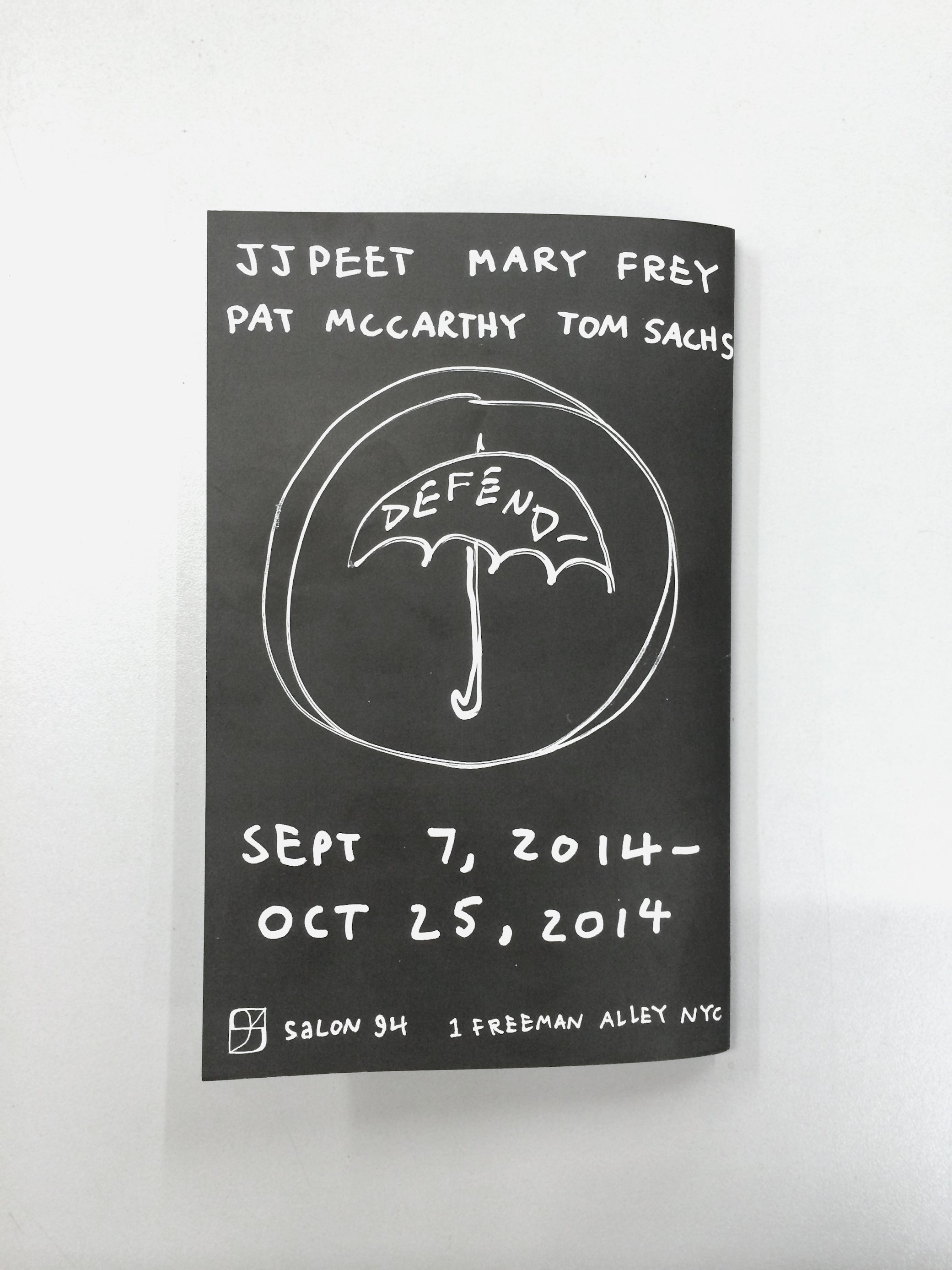 さっちんページ Satan Ceramics Zine (2015) – Tom Sachs Store