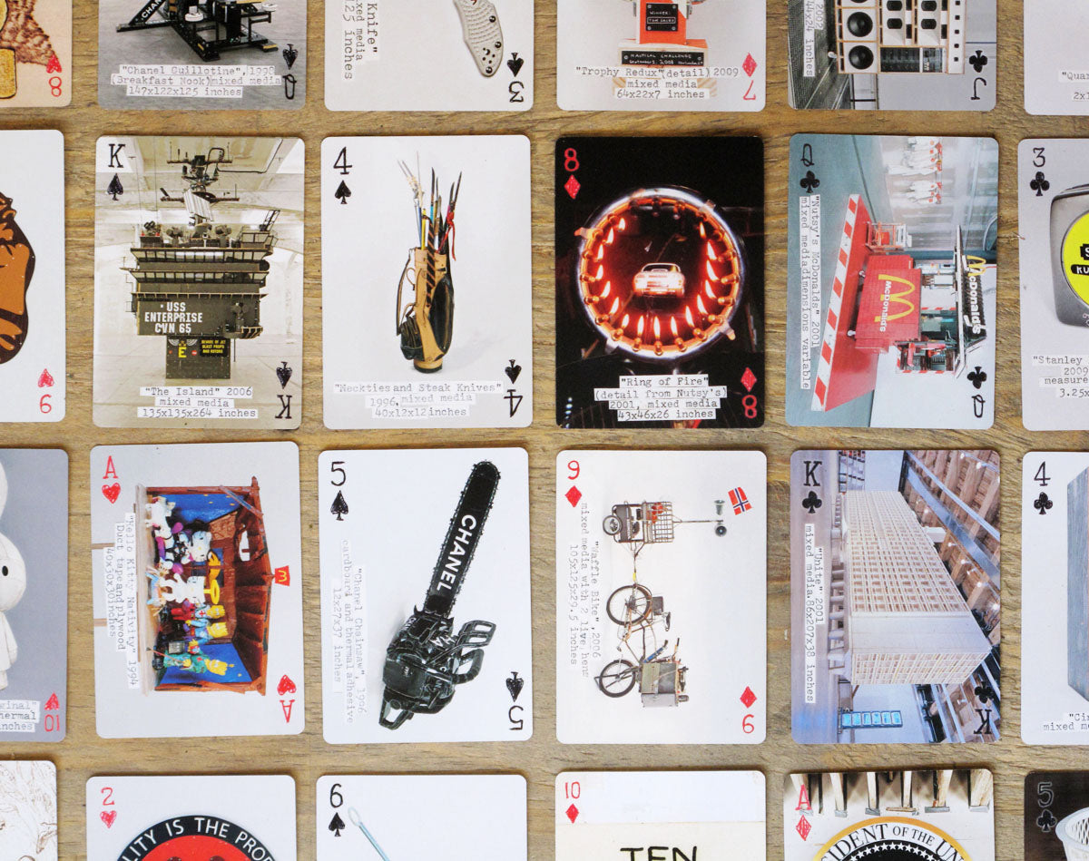 限定666個 Tom Sachs Nugget Playing Cards Nugget Playing Cards (Black Edition) – Tom Sachs Store