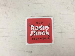 RIP Radio Shack Stickers