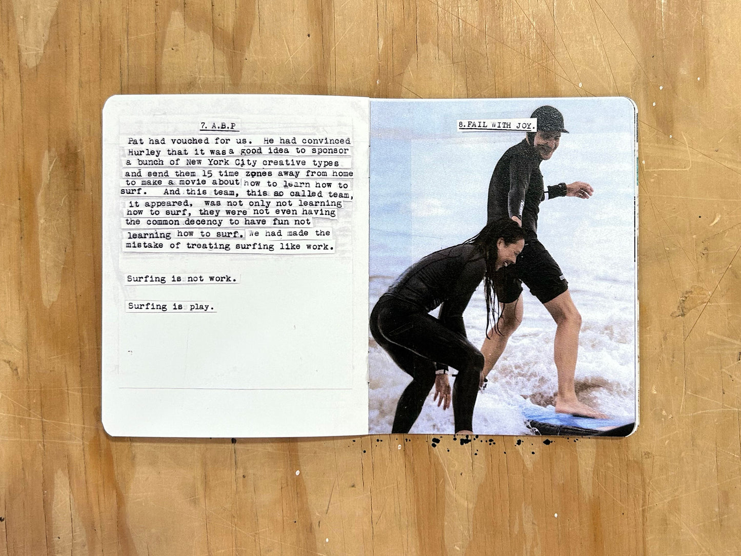 How to Learn How to Surf Zine
