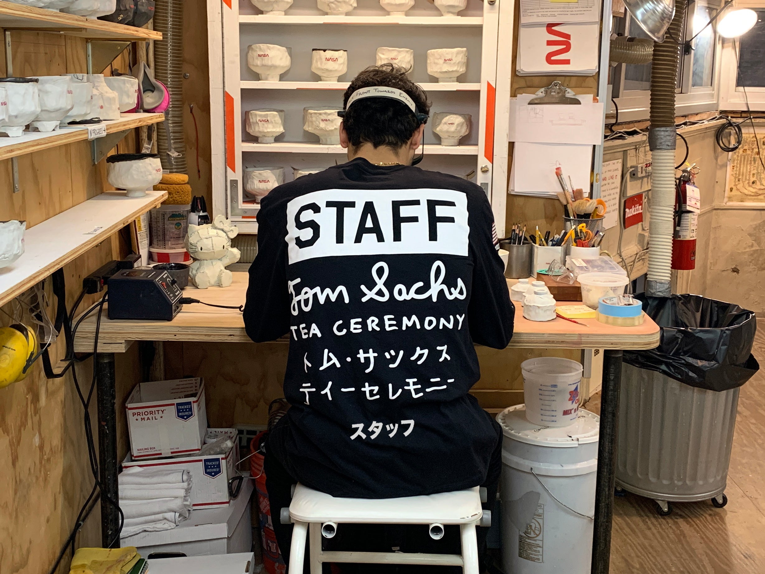 Tea Ceremony Staff Long Sleeve Tee (Printed Matter Edition)