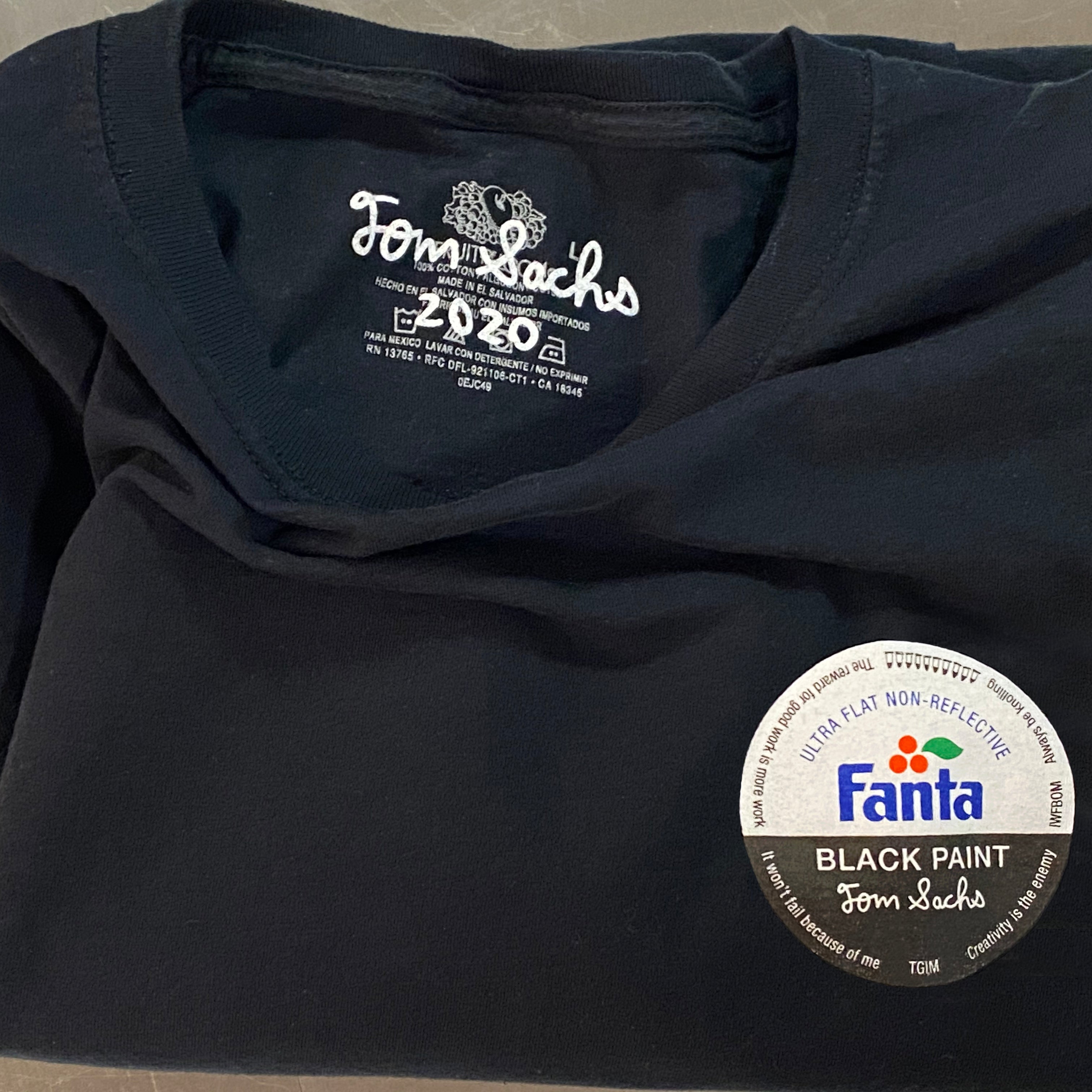 Black Fanta Long Sleeve Tom Sachs Shirt Yard Mars Tee – Store 