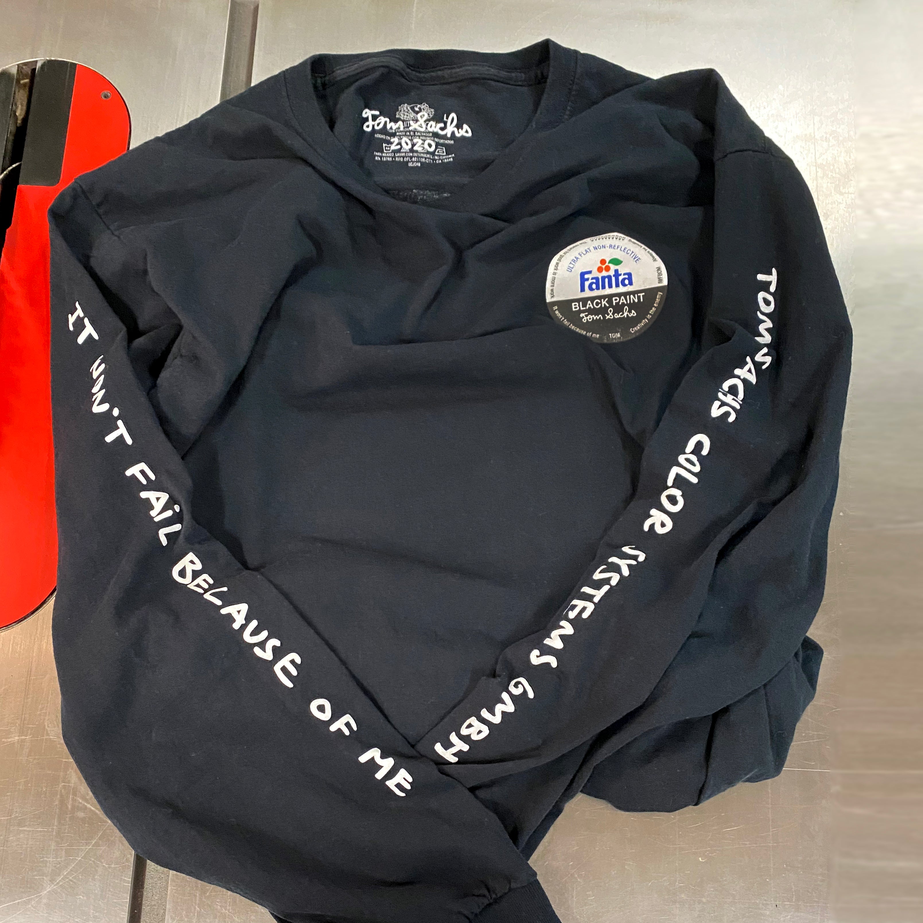 Fanta Black Long Sleeve Tee – Tom Sachs Store