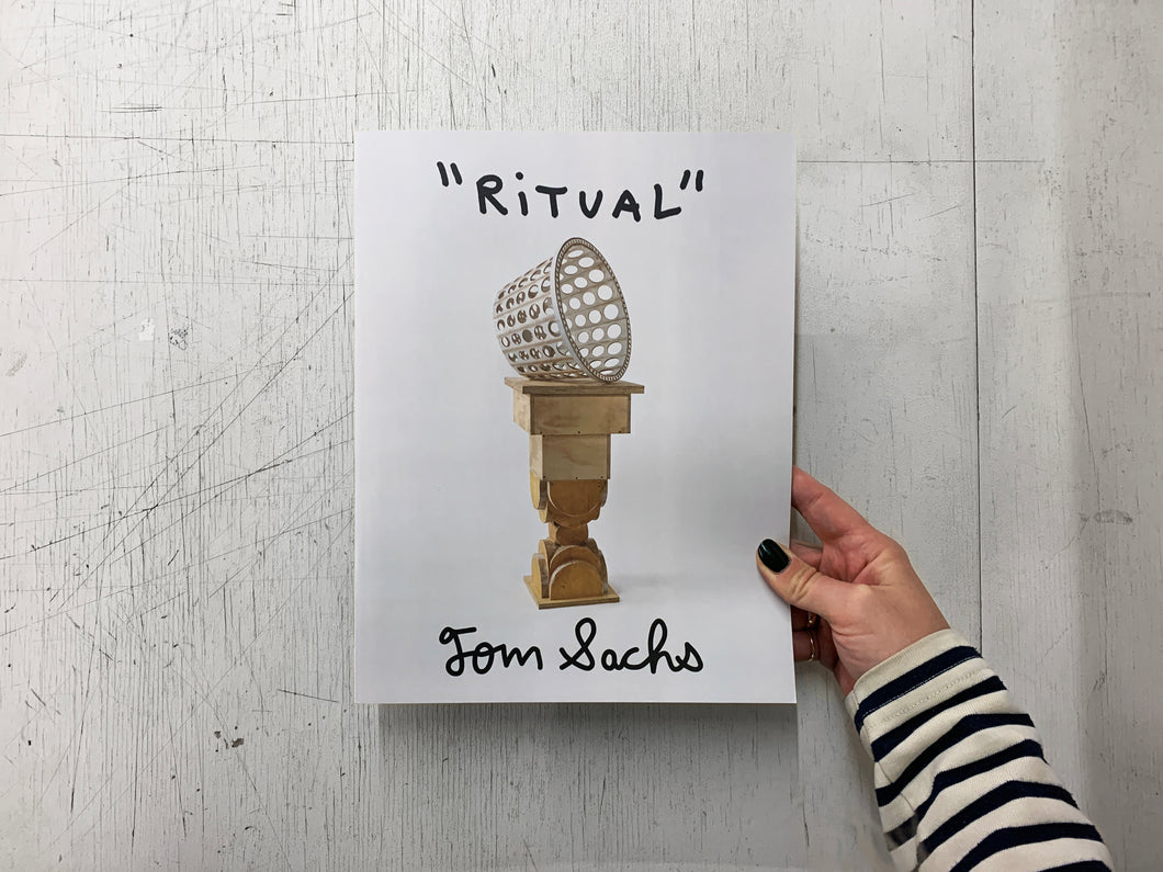 Tom Sachs: Ritual Catalogue - Paris