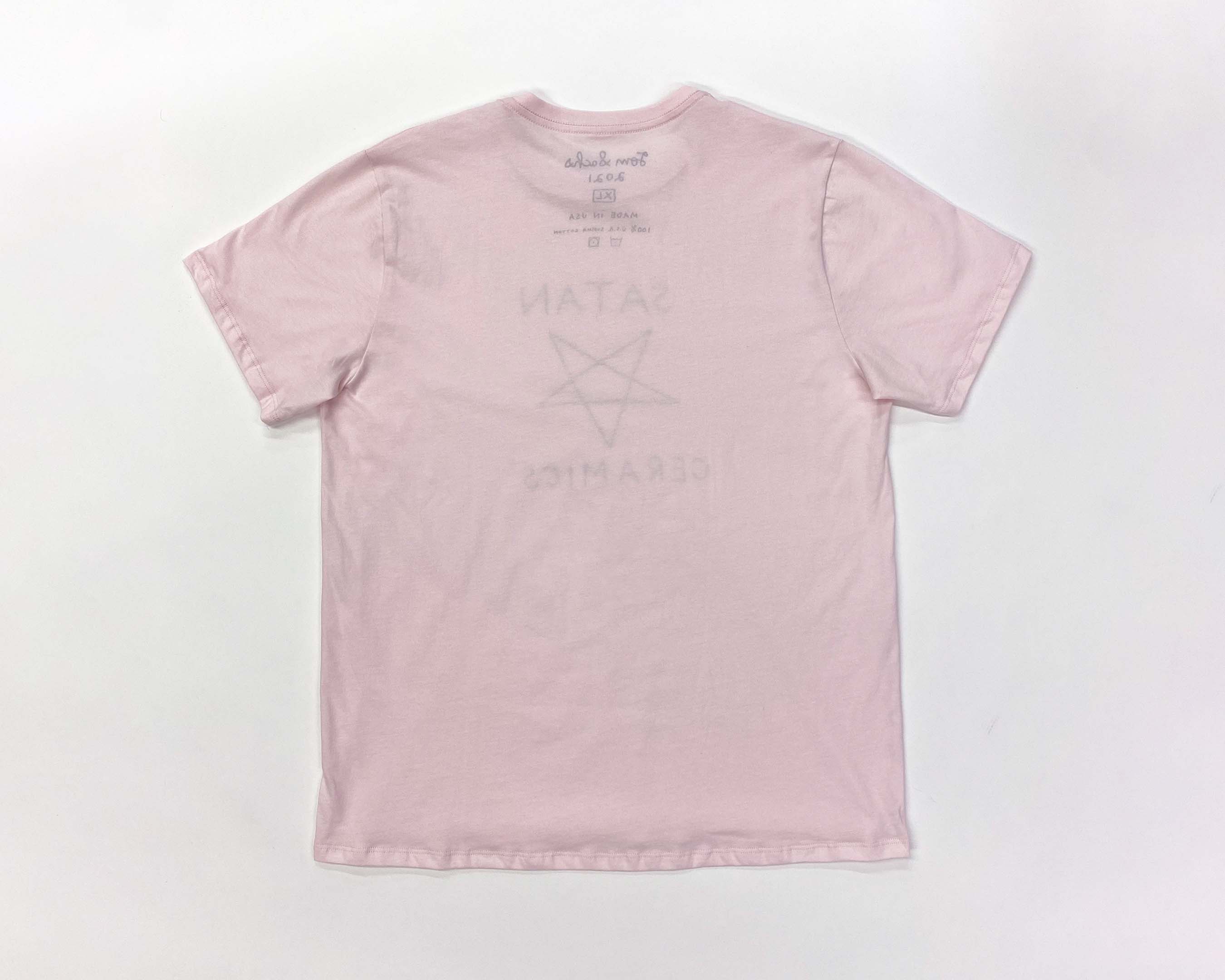 Satan Ceramics Tee (Light Pink) – Tom Sachs Store