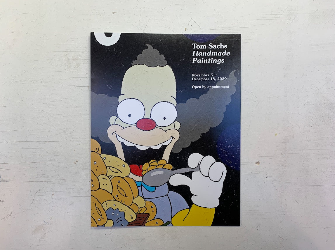 Tom Sachs Handmade Paintings Poster ポスター Tom Sachs: Handmade Paintings Hardcover Book – Tom Sachs Store