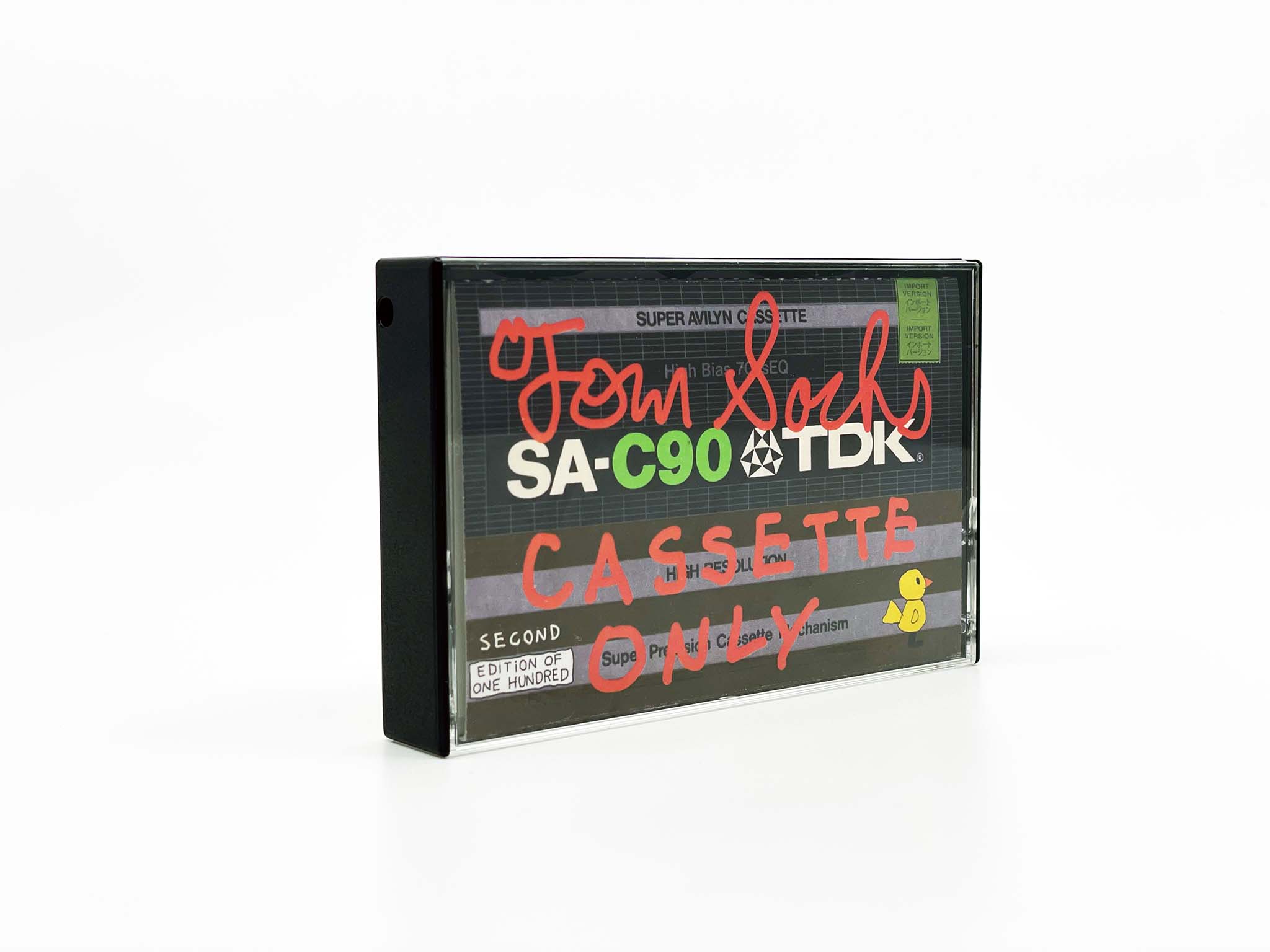 TDK Cassette Zine – Tom Sachs Store