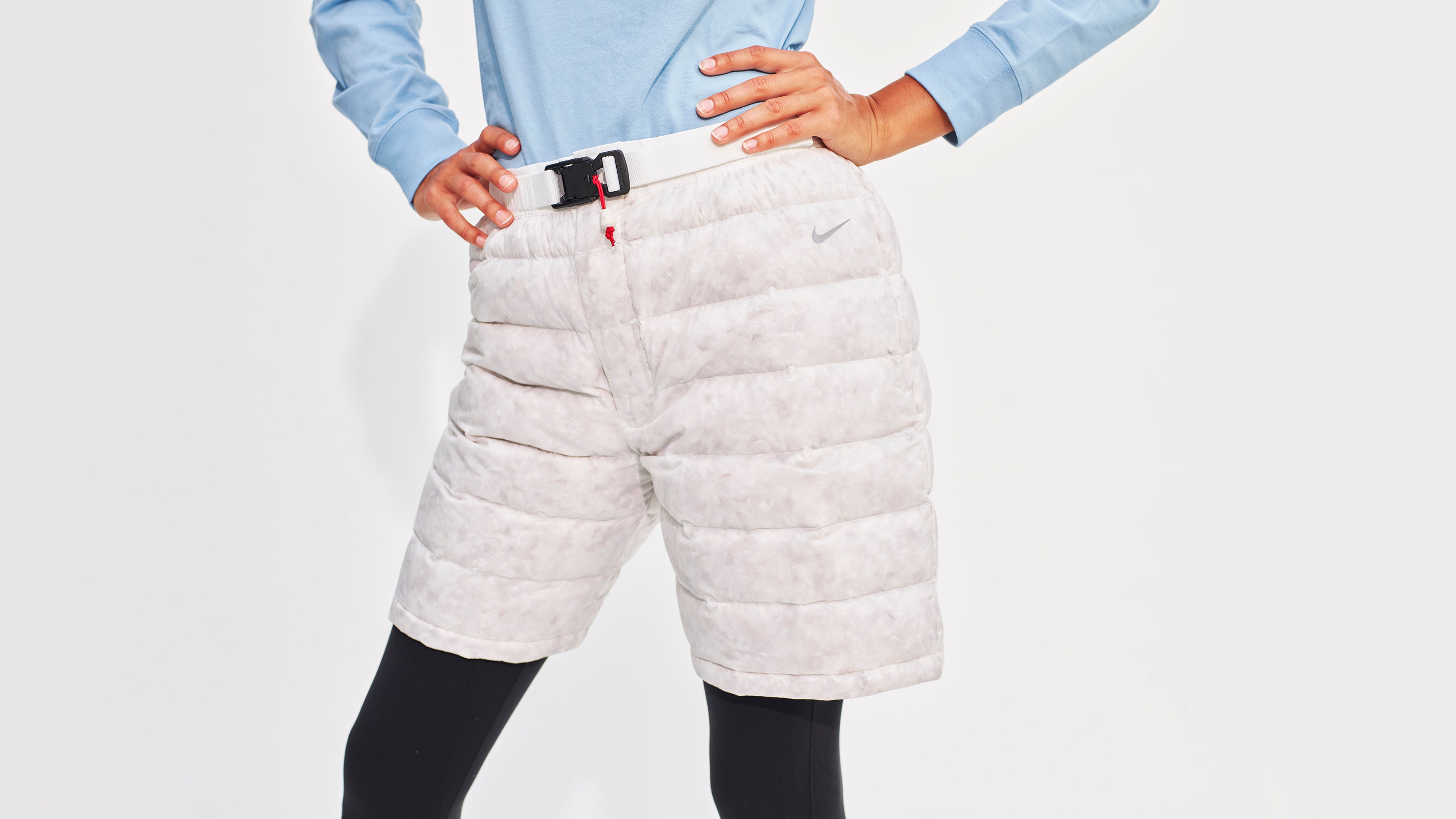 NikeCraft: Down Shorts (White) – Tom Sachs Store