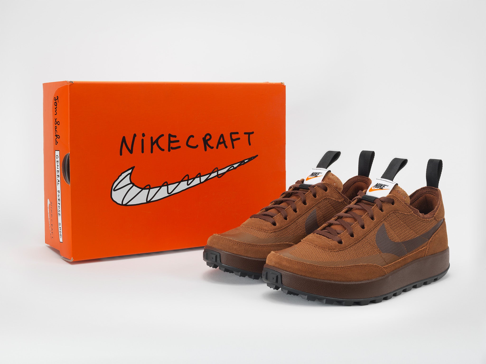 Tom Sachs x NikeCraft General Purpose Shoe Brown First Look