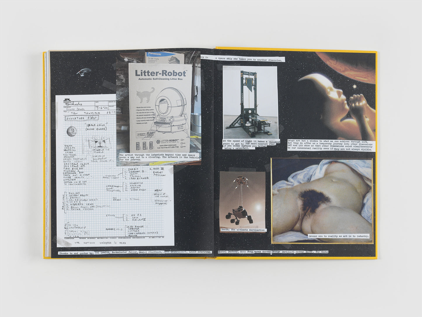 Tom Sachs: Spaceships Hardcover Book
