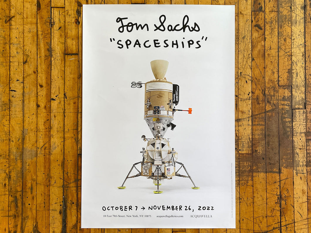 Tom Sachs: Spaceships Poster