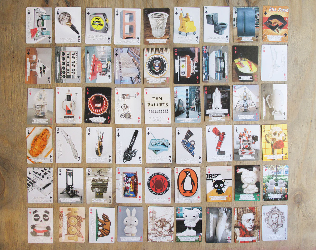 限定666個 Tom Sachs Nugget Playing Cards Nugget Playing Cards (Blue Edition) – Tom Sachs Store