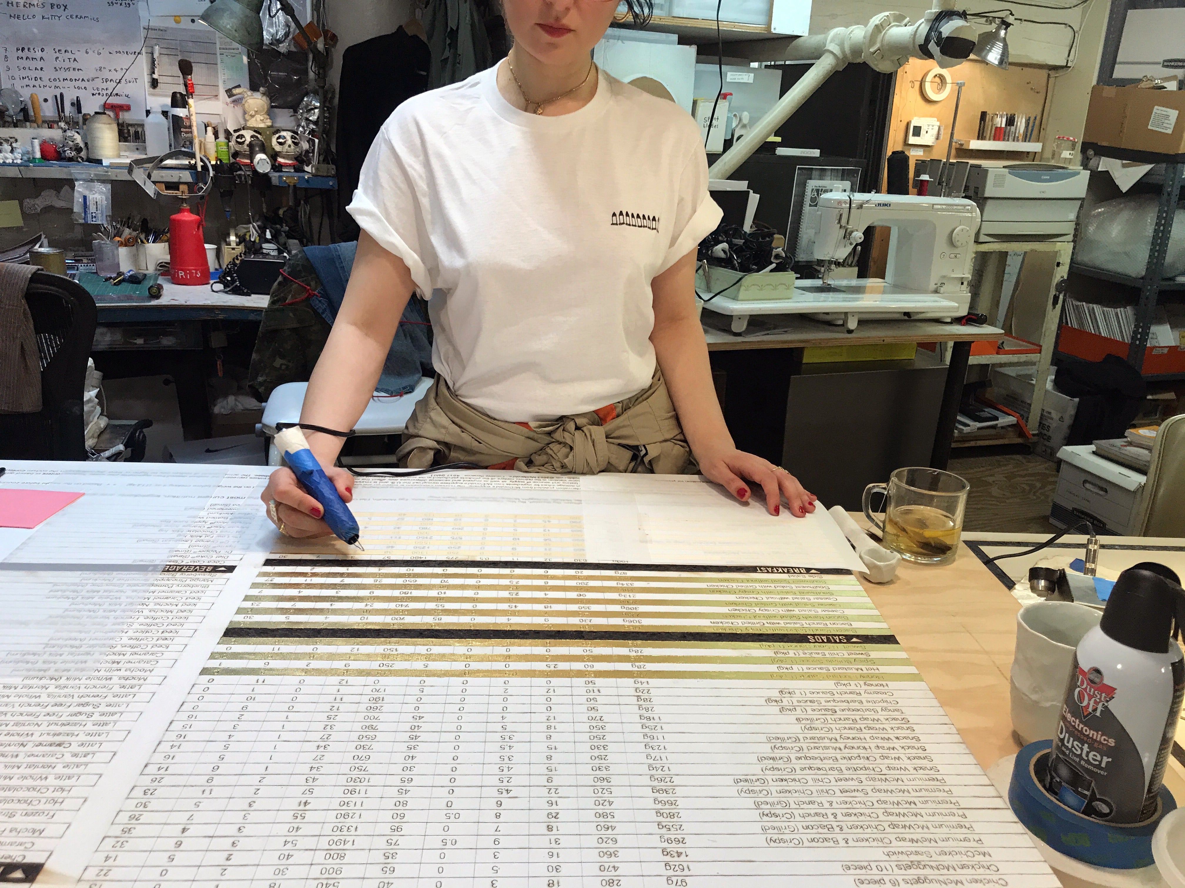Ten Bullets Tee – Tom Sachs Store