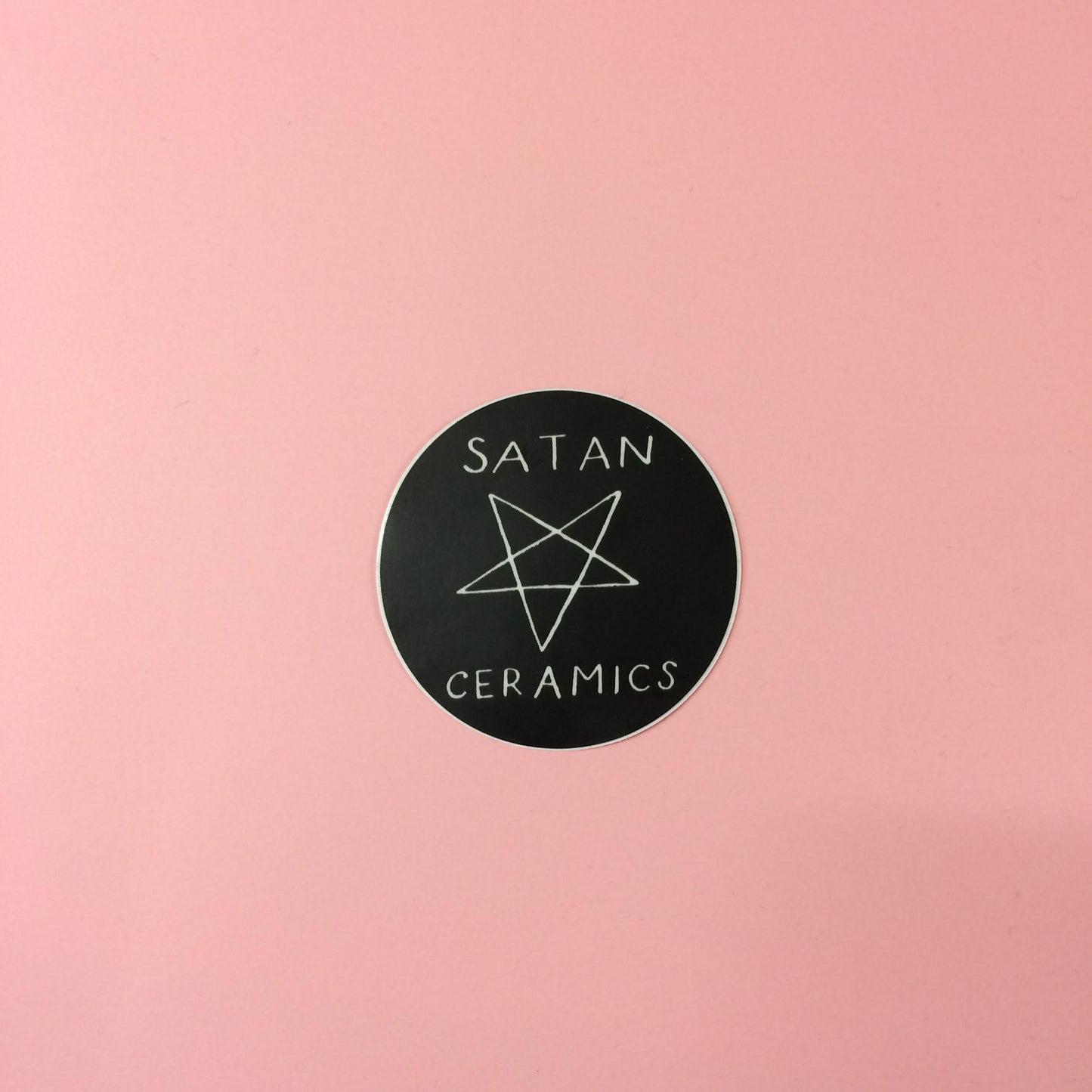 Satan Ceramics Sticker