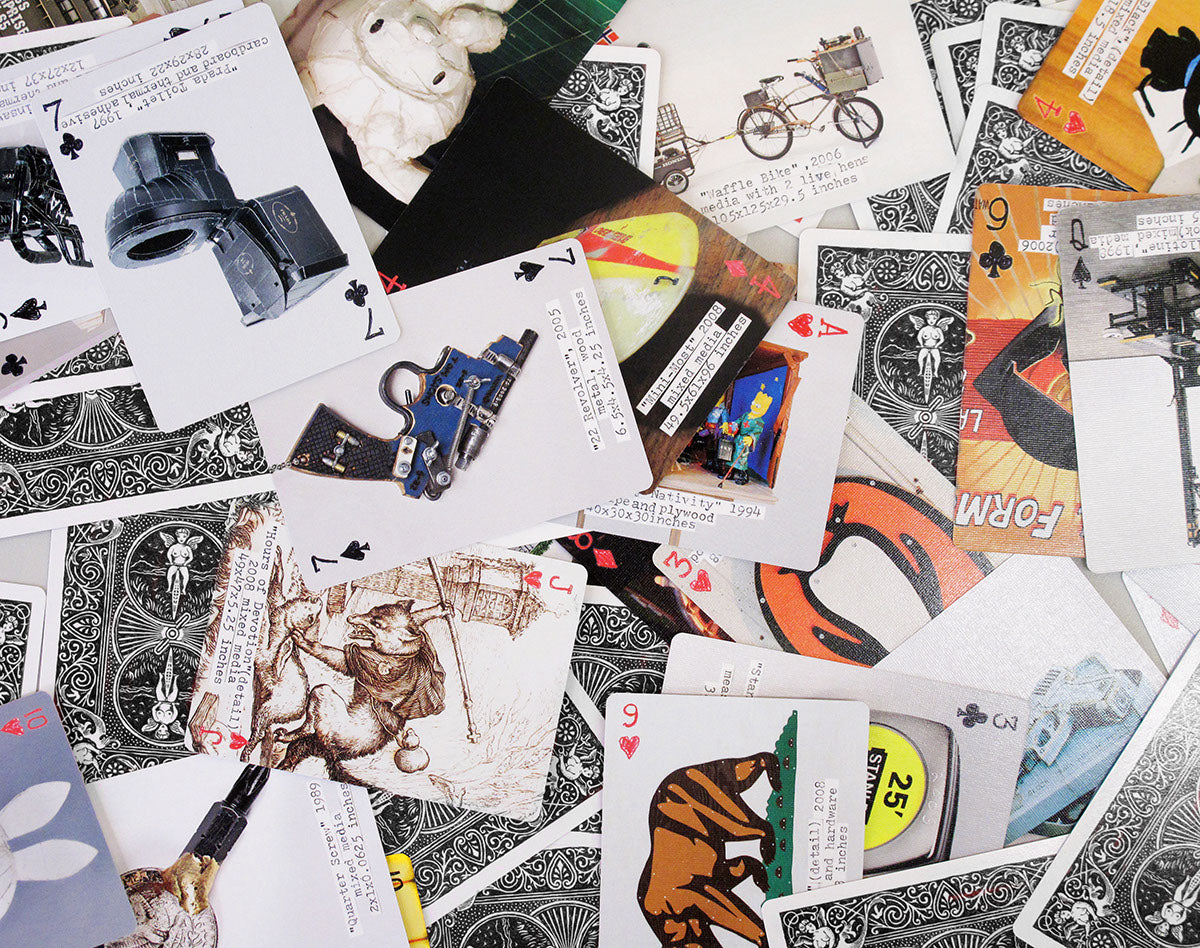 限定666個 Tom Sachs Nugget Playing Cards Nugget Playing Cards (Blue Edition) – Tom Sachs Store